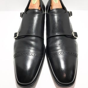 Gordon Rush, Made in Italy, double monk, black, 13